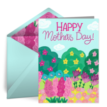 Mother's Day Gardens card image