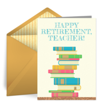 Teacher Retirement card image