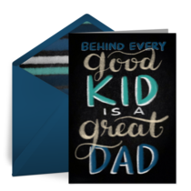 Good Kid Great Dad card image