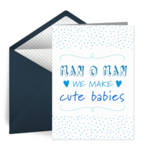 Cute Babies card image