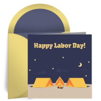 Labor Day Tents card image