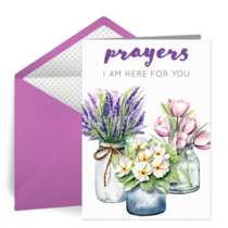 Prayers card image
