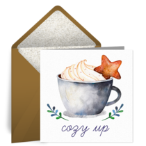 Cozy Coffee Cup card image