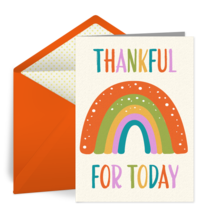 Thankful for Today card image