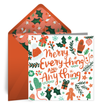 Merry Everything & Anything card image