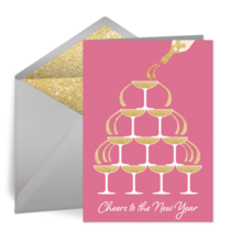 Champagne Pour card image