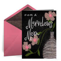 For A Marvelous Mom card image