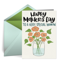 Flowers for Mom card image