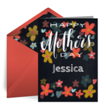 Personalized Mother's Day card image