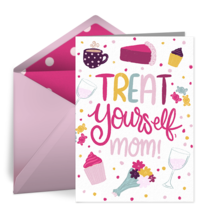 Treat Yourself Mother card image