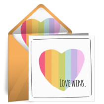Love Wins card image