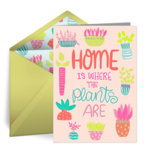 New Home Plants card image