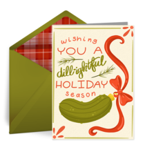 Christmas Pickle card image