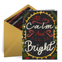 All is Calm card image