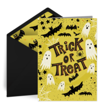 Ghost Trick or Treat card image