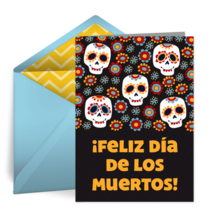 Día de los Muertos card image