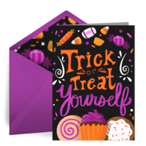 Trick or Treat Yourself card image