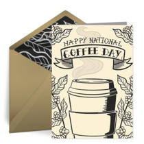 Coffee Cup Ink card image