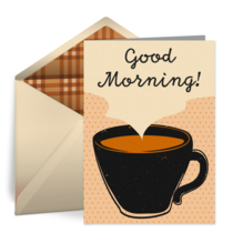 Good Morning Coffee Mug card image