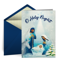 The Holy Nativity card image
