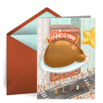 Thanksgiving Parade card image