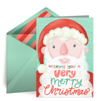 Santa Beard card image