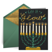 Let It Glow Candles card image