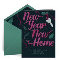 New Year & Home card image