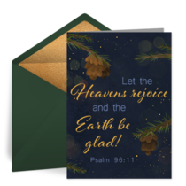 Let the Heavens Rejoice card image