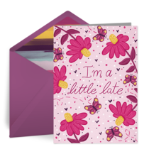 Late Floral  card image