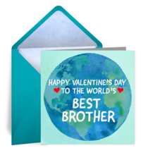World's Best Brother card image