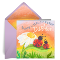 Love Bug Daughter card image