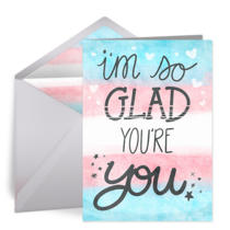 Glad You're You card image