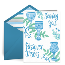 Passover Goblets card image
