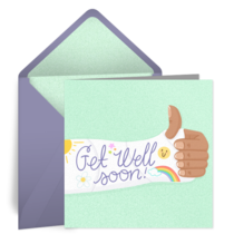 Get Well Cast card image