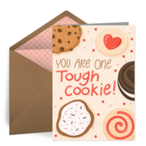 Get Well Cookie card image