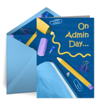 On Admin Day... card image
