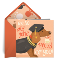 Dog-gone Proud card image