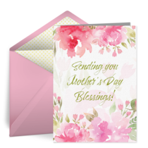Mother's Day Blessings card image