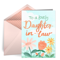 Daughter-In-Law Garden card image
