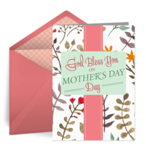 Religious Mother's Day card image