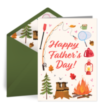 Outdoors Dad card image