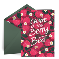 You're the Berry Best card image