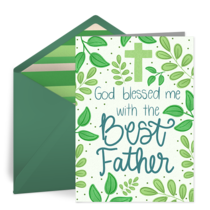 Blessed Father card image
