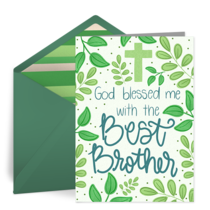 Blessed Brother card image