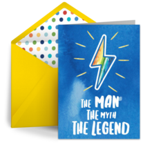 Man Myth Legend Bolt card image