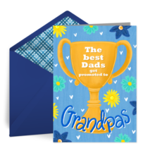 Grandfather Promotion Trophy card image