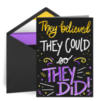 They Believe Confetti card image
