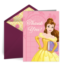 Belle Thank You card image