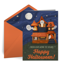 Haunted House card image